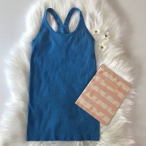 Lululemon blue tank top